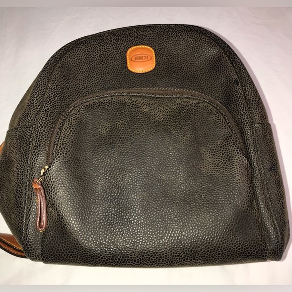Bric’s Pebbled Leather Backpack main image 5